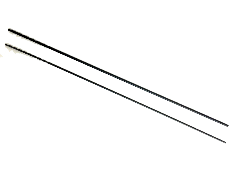 Decoy Stake Drill Bits 25" Long Kit (1/4" Size & 3/16" Snow Goose